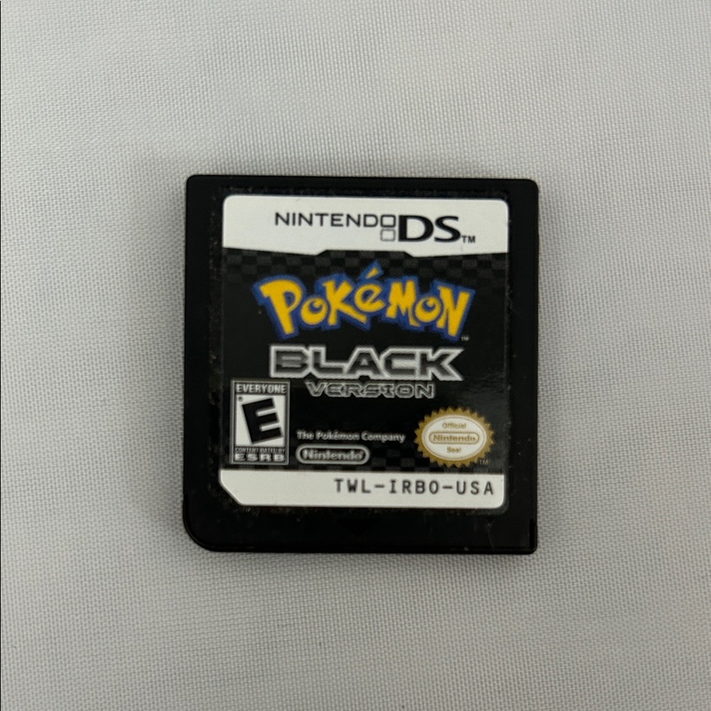 Nintendo DS Pokémon Black Version Cartridge